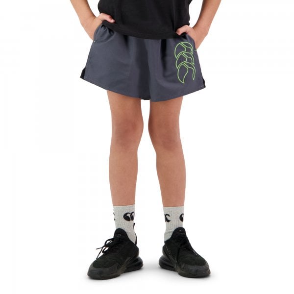 Canterbury Boys Fundamental Tactic Short-India Ink