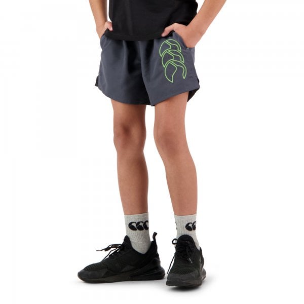 Canterbury Boys Fundamental Tactic Short-India Ink