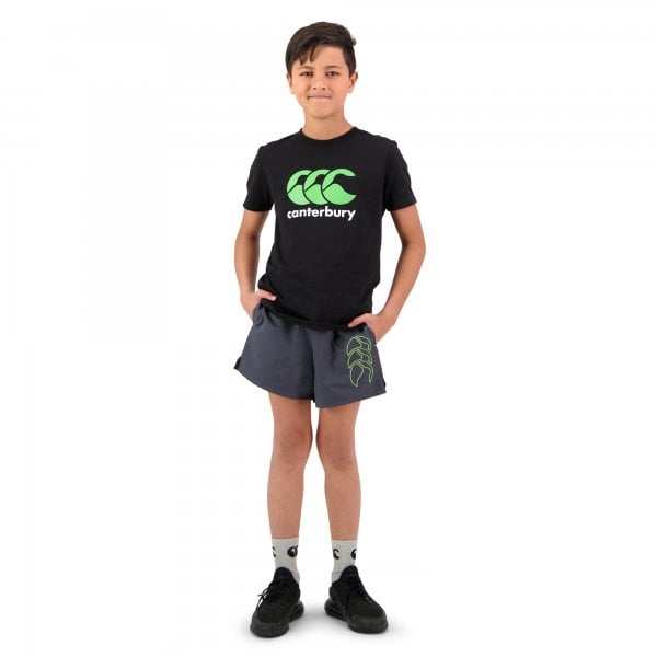 Canterbury Boys Fundamental Tactic Short-India Ink