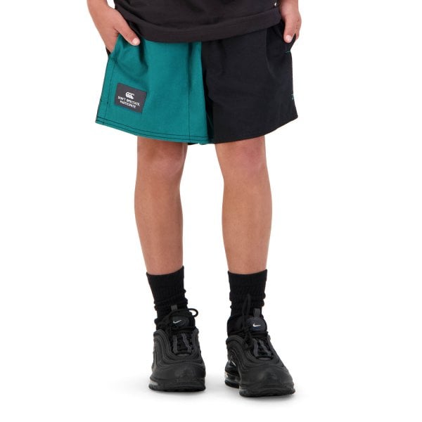 Canterbury Boys Revolt Harlequin 3 Short Jet Black