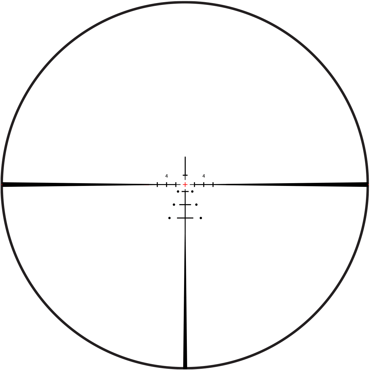 Steiner Predator 4 6-24x50 30mm E3 MOA Illuminated Rifle Scope