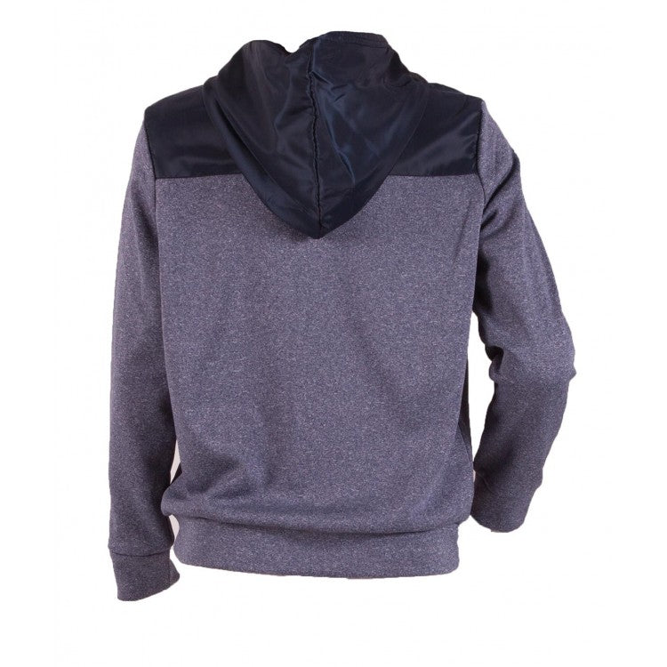 Canterbury Boys Vaposhield Fleece Zip Thru Hoodie - Sky Captain Marle