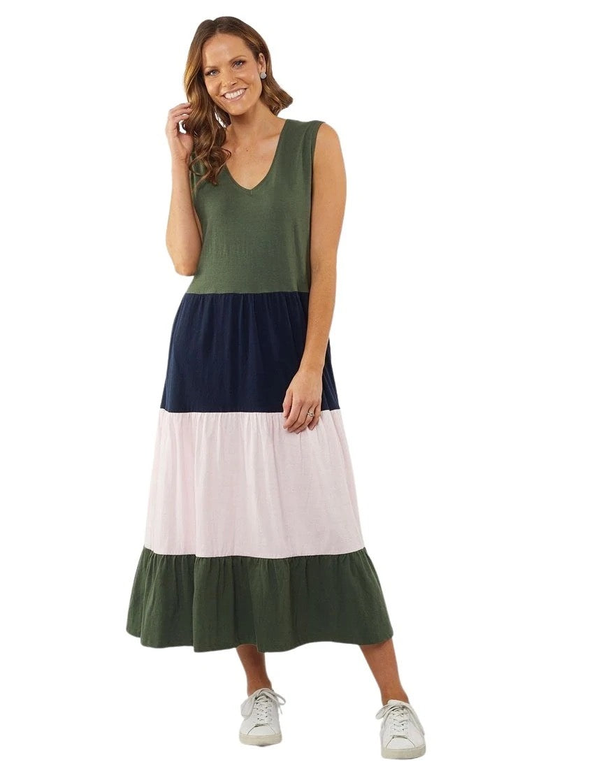 Elm - Gradient Tiered Dress