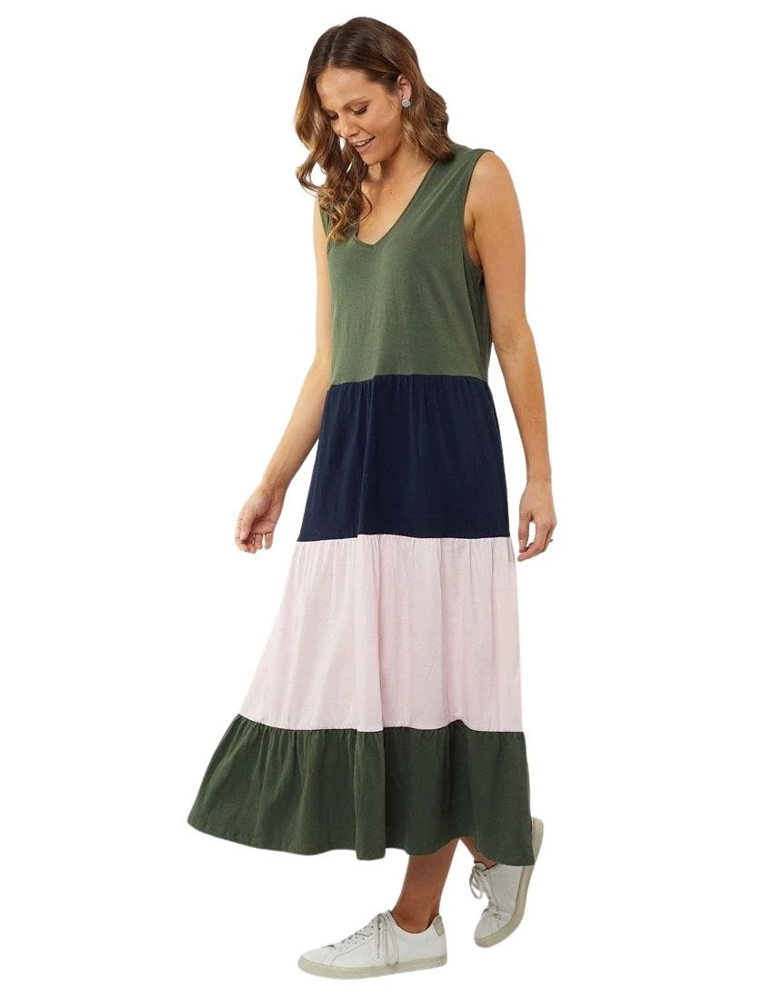 Elm - Gradient Tiered Dress