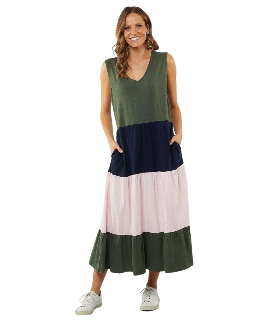 Elm - Gradient Tiered Dress