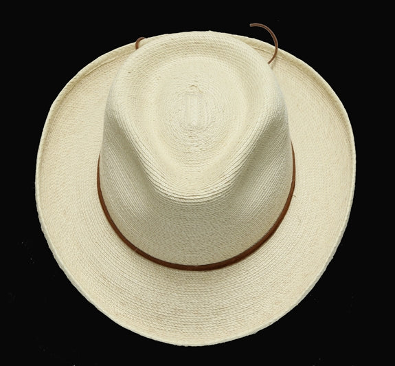 Sunbody Outlaw Palm leaf hat 3" brim