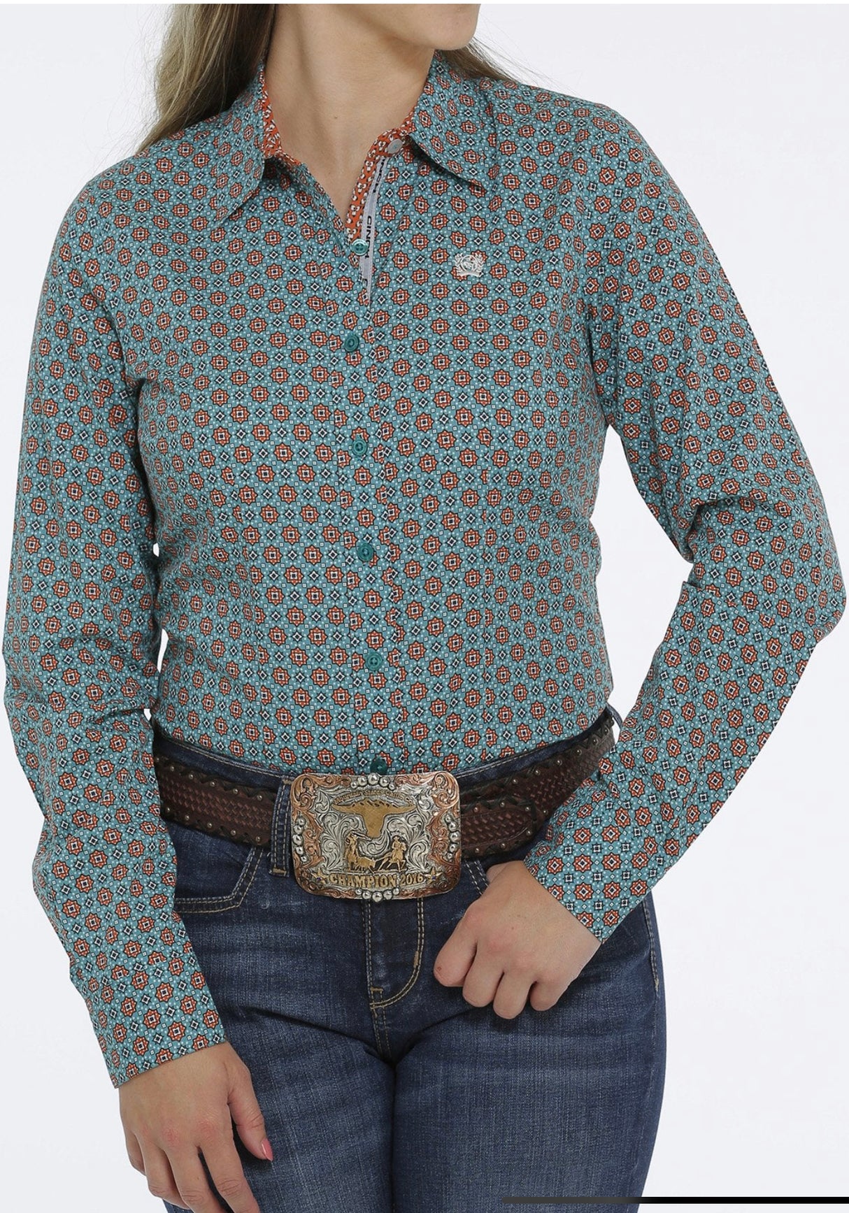 Cinch Ladies Long Sleeve Western Shirt