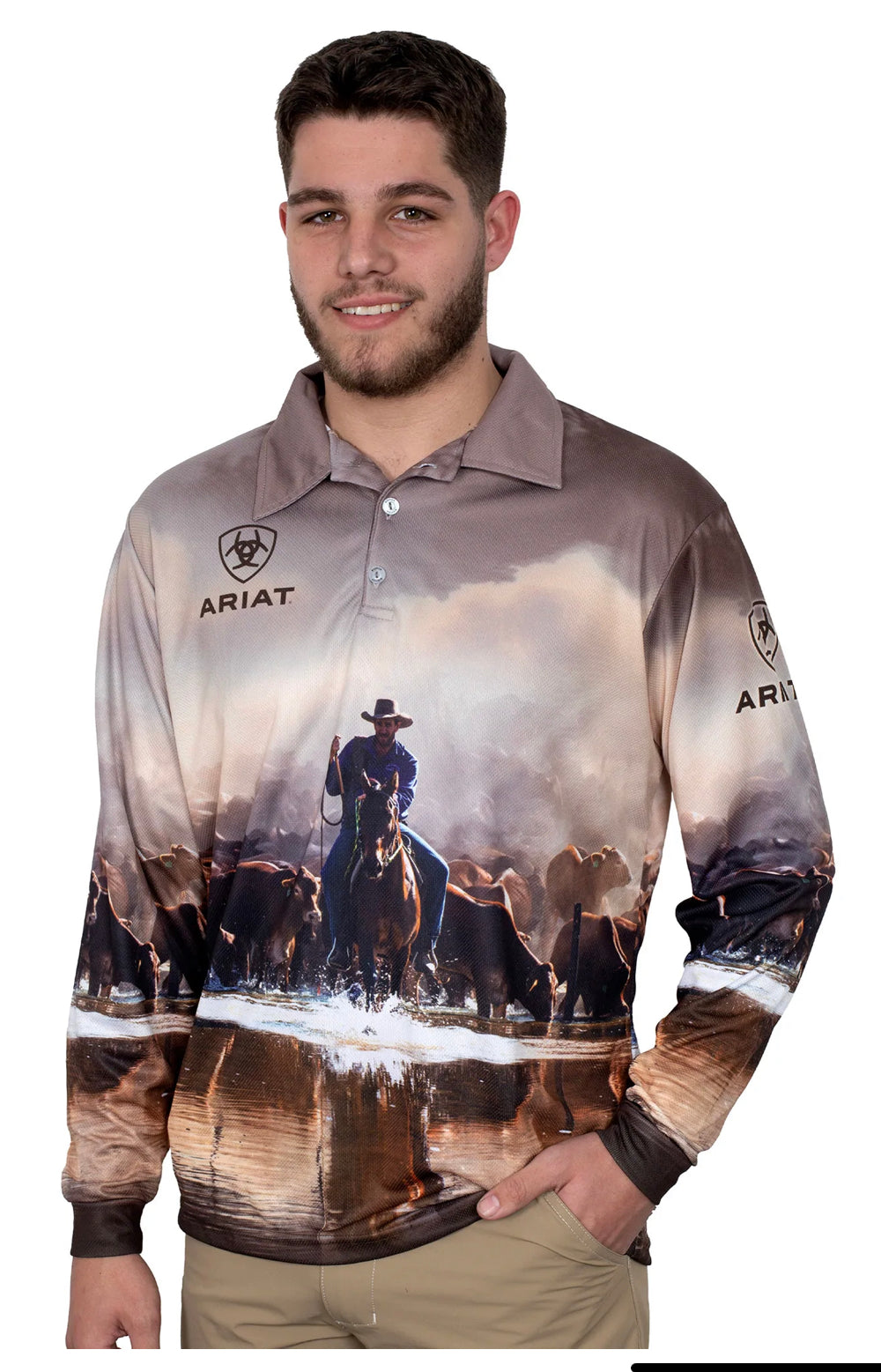Ariat Adults Fishing Shirt