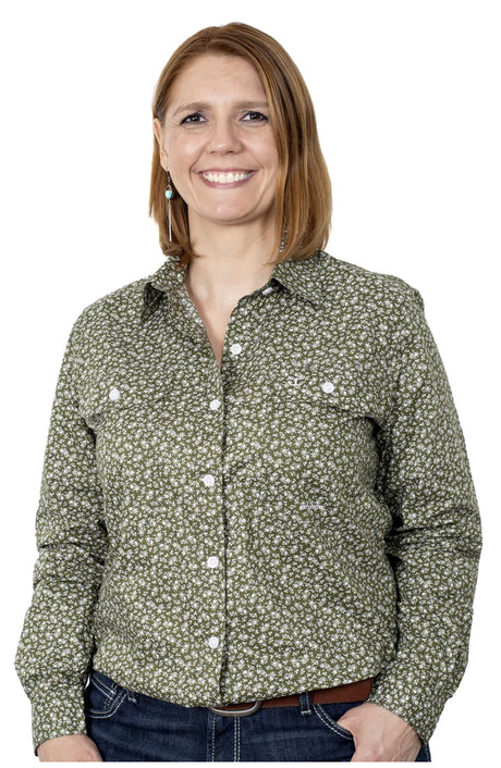 Just Country Ladies Abbey Patterned Work Shirts