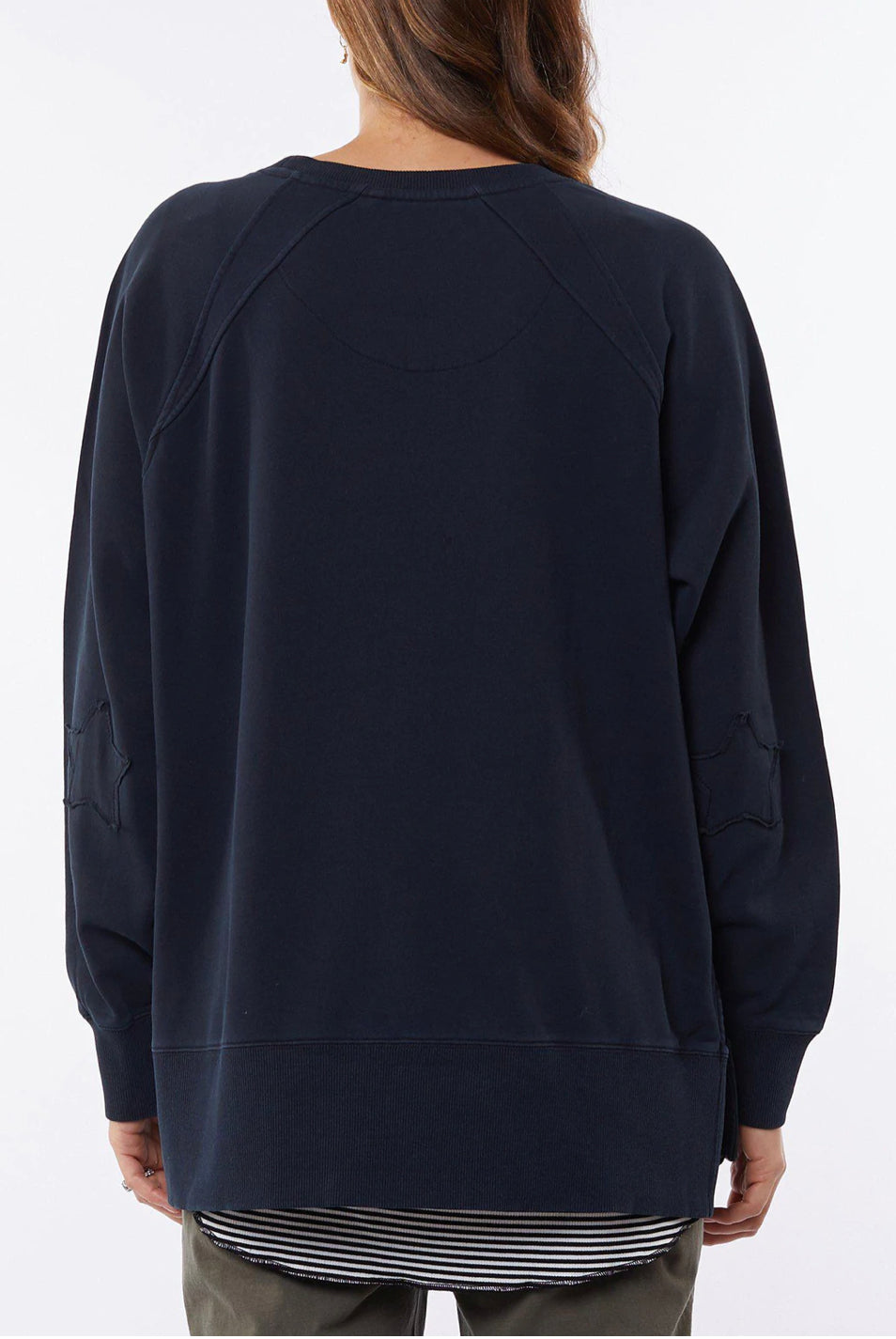 Elm Ladies Victoria Crew in Dark Saphire