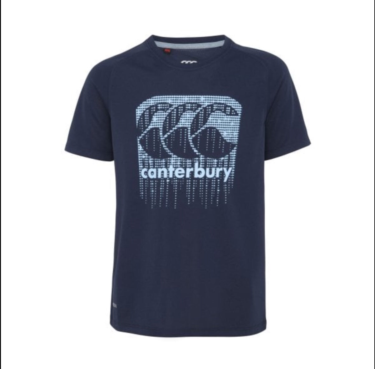 Canterbury Boys Vapodri Poly Large Logo Tee