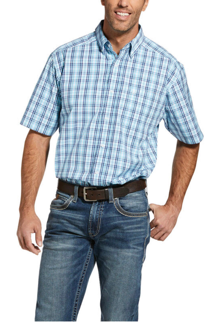 Ariat Mens Pro Ichabod Classic Short Sleeved Shirt