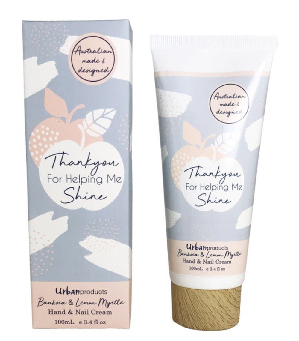 Urban Products Hand & Nail Creams Banksia & Lemon Myrtle