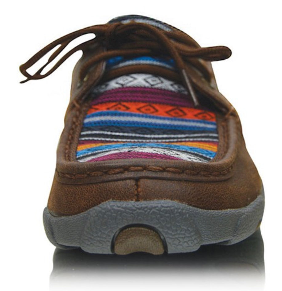Twisted X Ladies Serape Casual Driving Moc