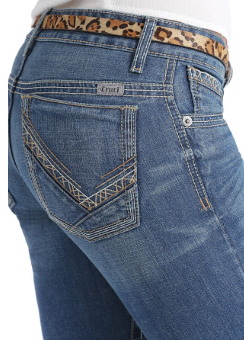 Cruel Girl Ladies Denim Blake Tribal Jeans