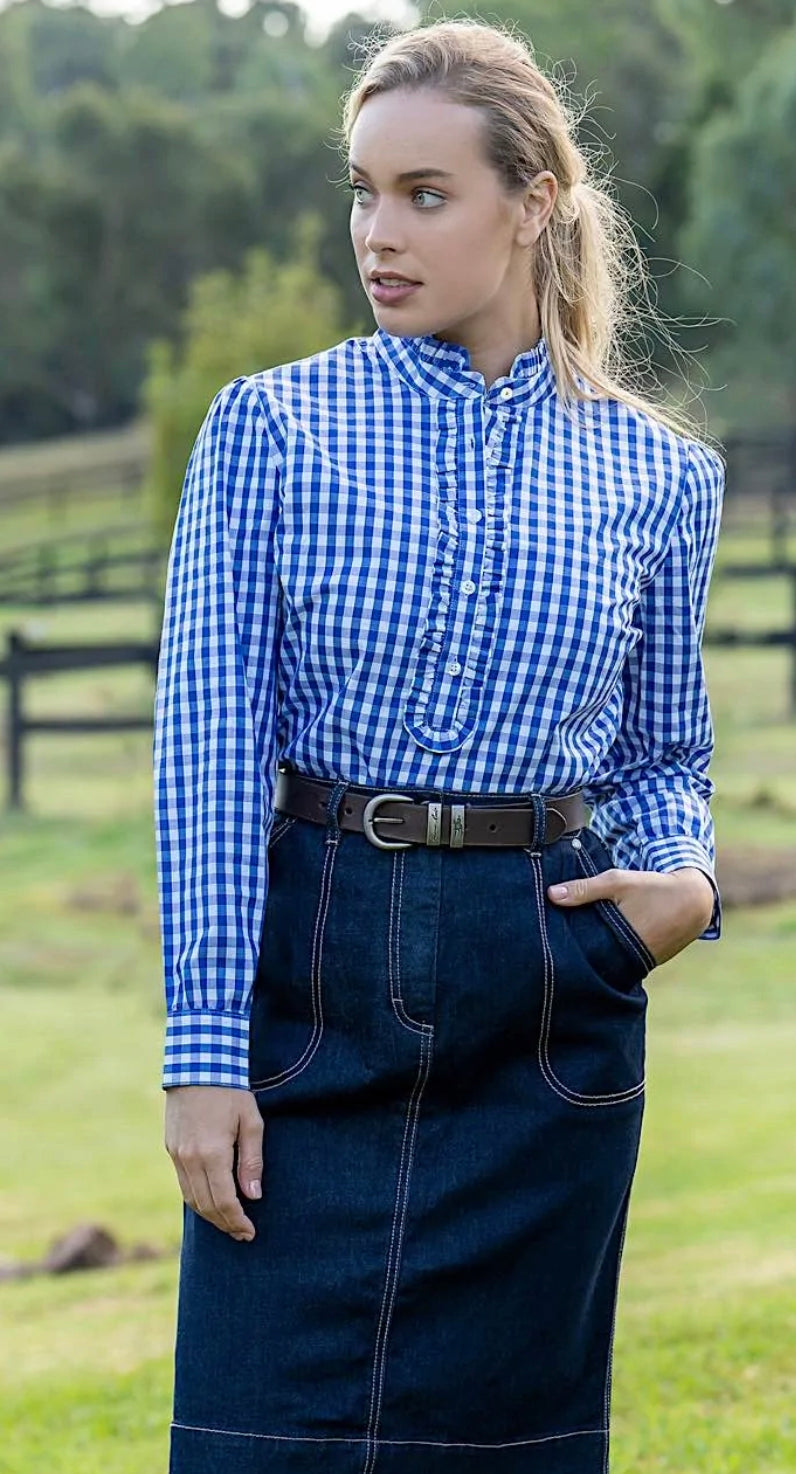 Thomas Cook Ladies Dolly Ruffle Collar Blouse