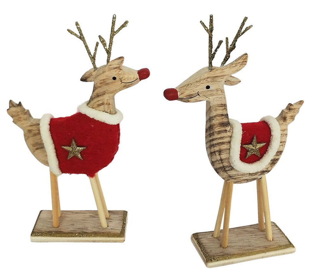 Reindeer with Jacket Standing