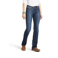 Ariat Ladies Real Perfect Rise Stackable Straight Leg Analise Burbank Jeans