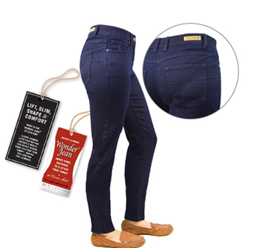 Thomas Cook Ladies Susie Wonder Jeans Navy Avoca Wash