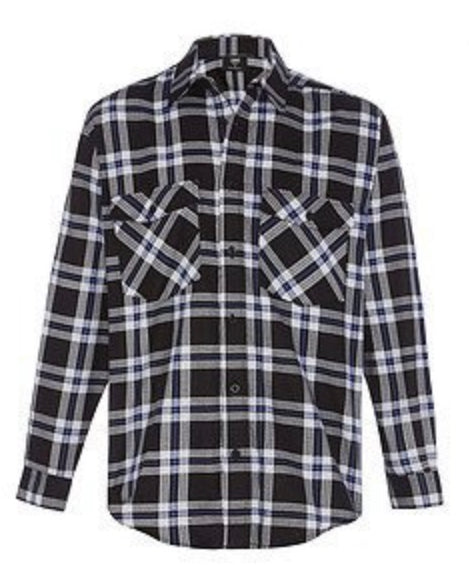 Ritemate Pilbara Kids Flannelette Open Front Shirt in Assorted Colours