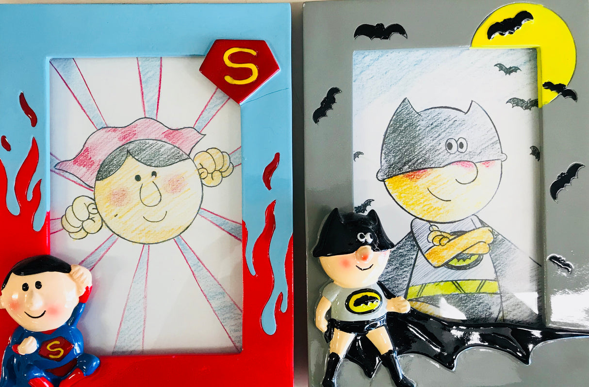 Super hero photo frames