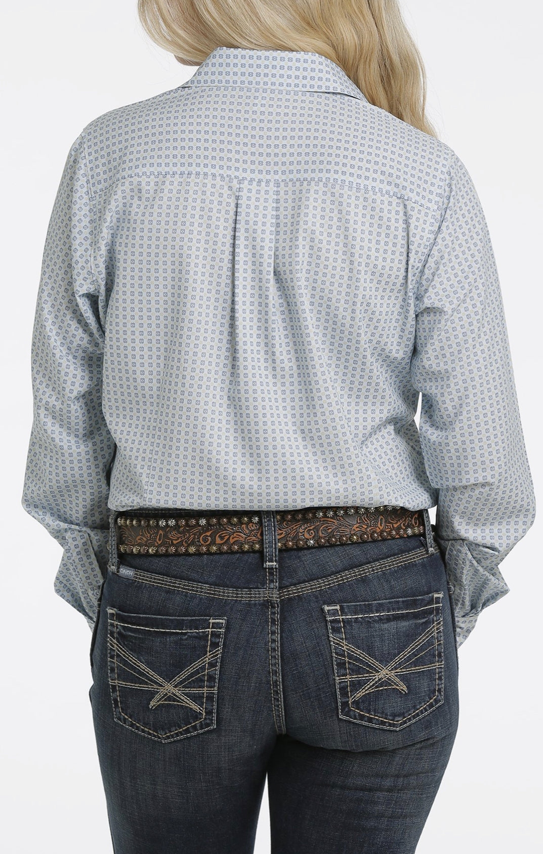 Cinch Ladies Arena Flex Ladies Shirt - Blue