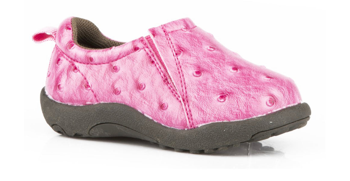 Roper Cotter Pink Slip Ons