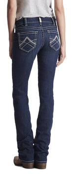 Ariat Ladies REAL Straight Icon Ocean Jeans 10017216