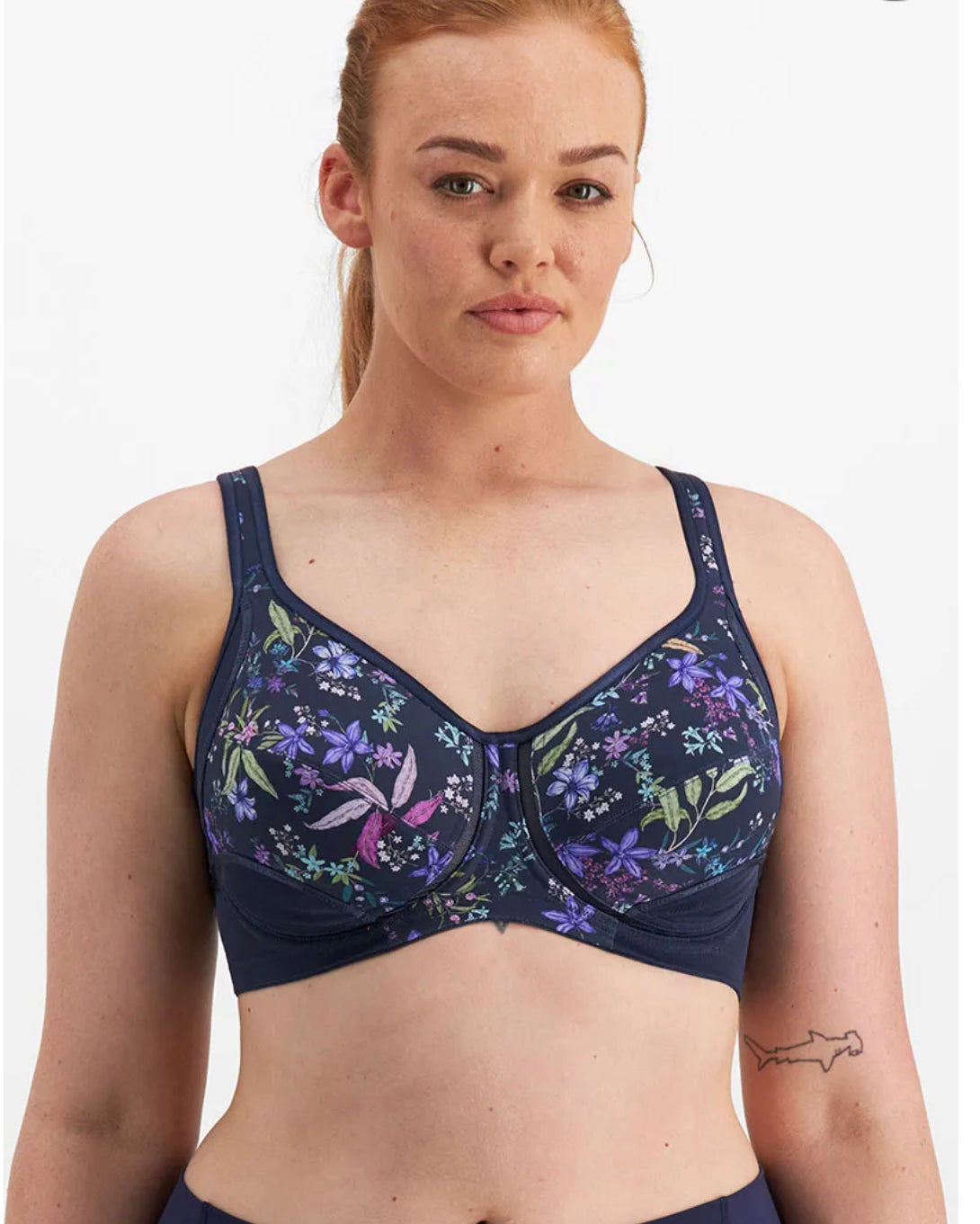Berlei Ladies Electrify Non-Contour Bra in Mystic Heath Indigo