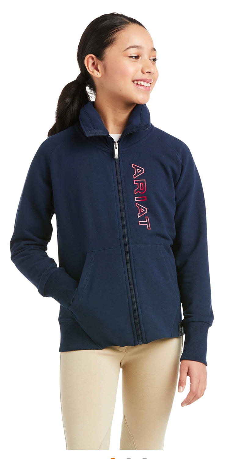 Ariat Girls Team Logo Sweatshirt