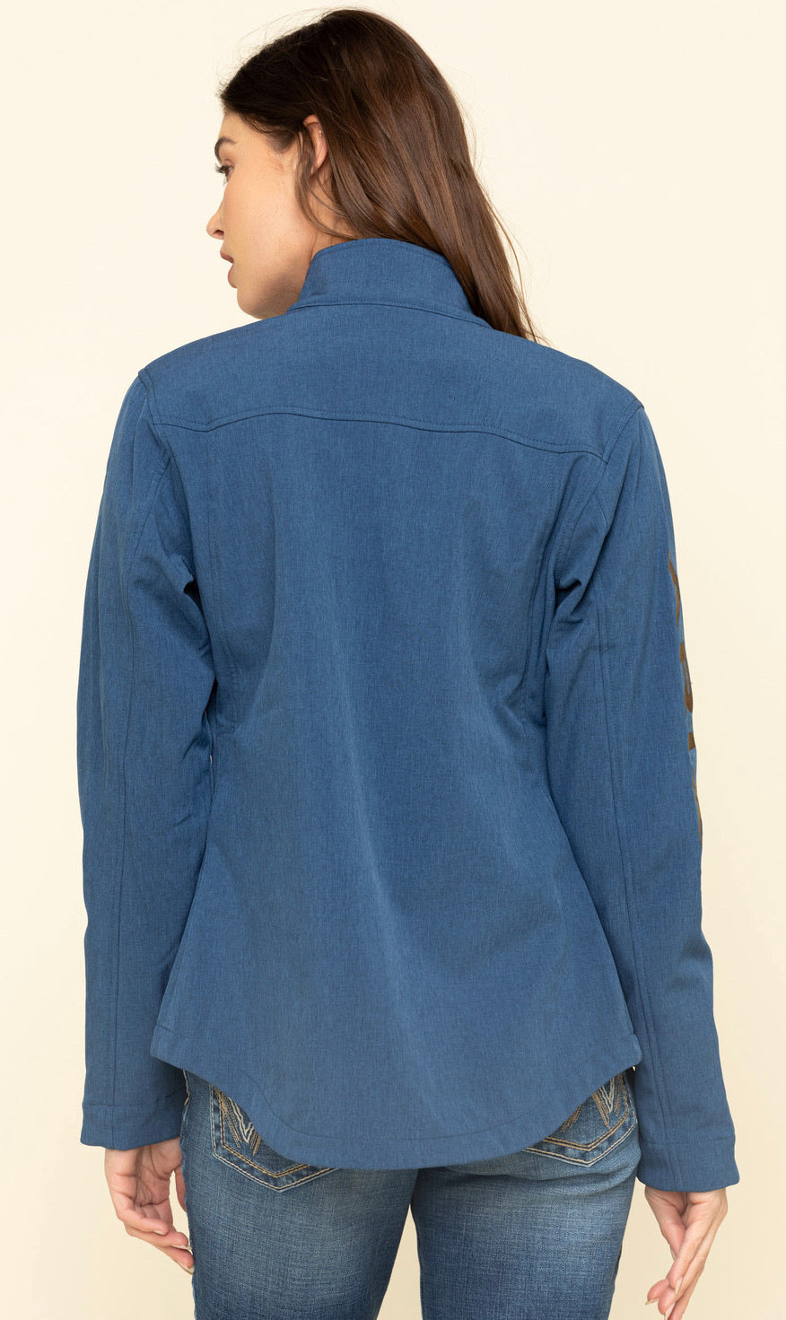 Ariat Ladies New Team Softshell Jacket in Marne Blue Heather