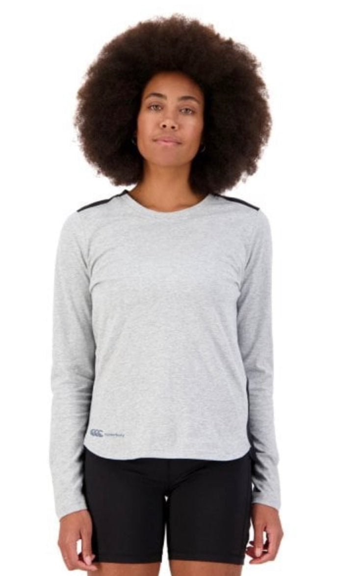 Canterbury Ladies Vapodri Formation Long Sleeved Tee in Marle