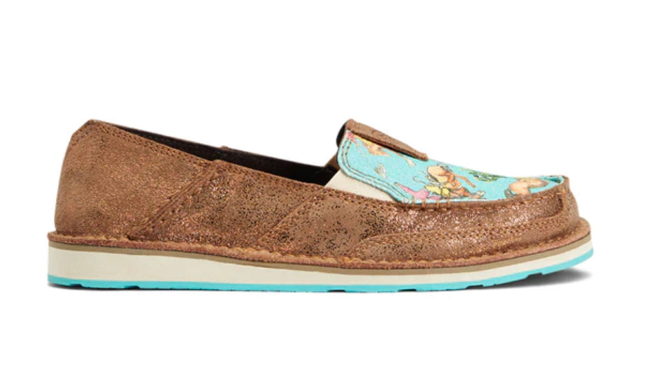 Ariat Ladies Cruiser - Copper Metallic/Bucking Turquoise