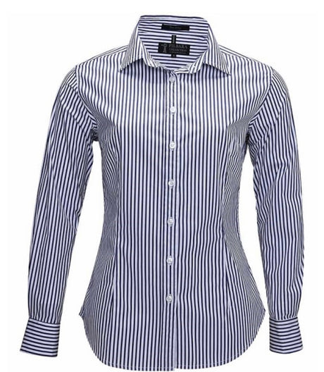 Pilbara Collection Ladies Classic Fit Strip L/S Shirt