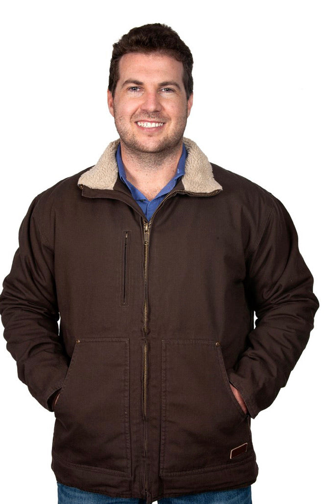 Just Country Mens Diamantina Sherpa Jacket