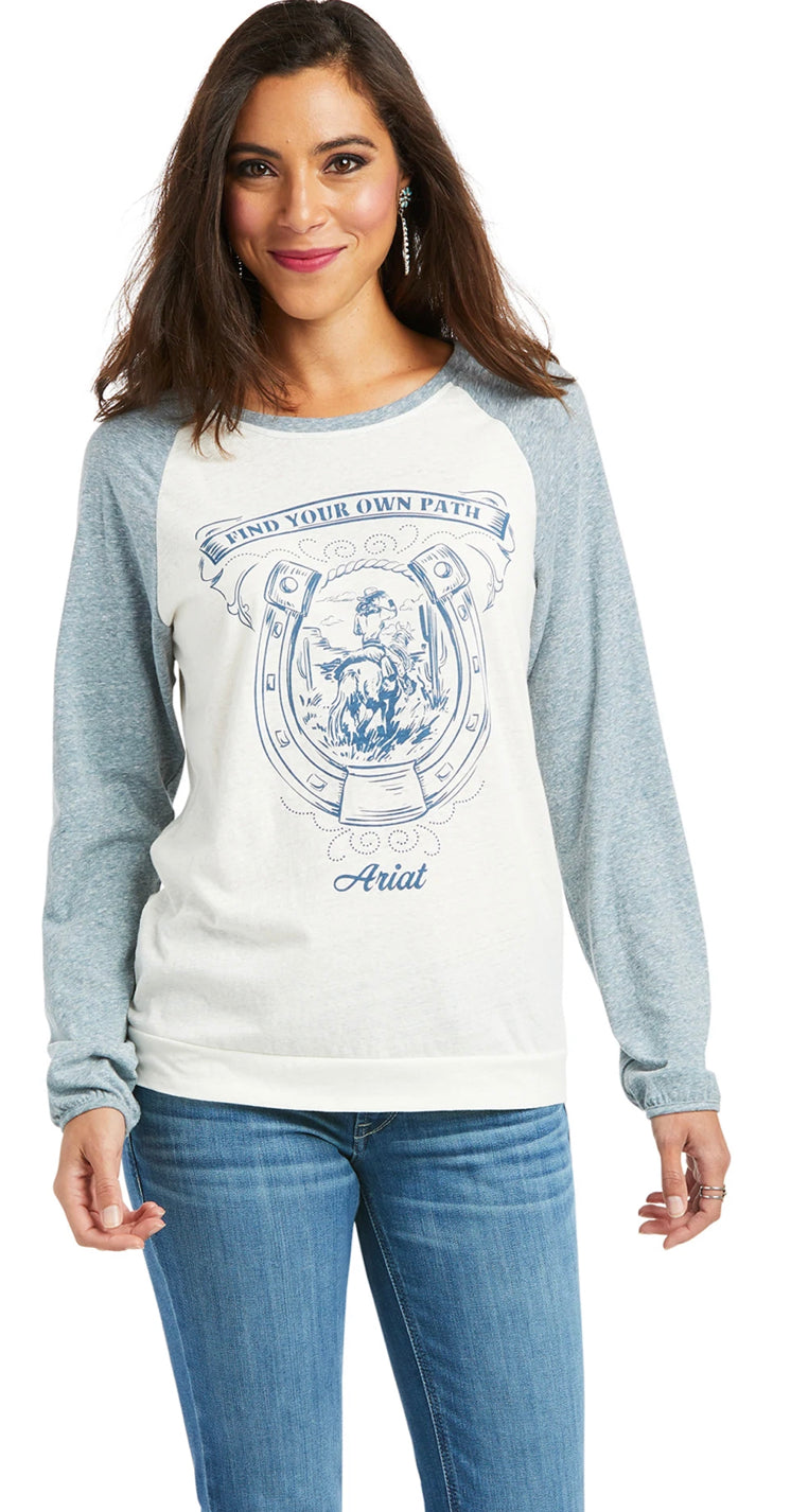 Ariat Ladies Follow Your Path L/S Tee 10037246