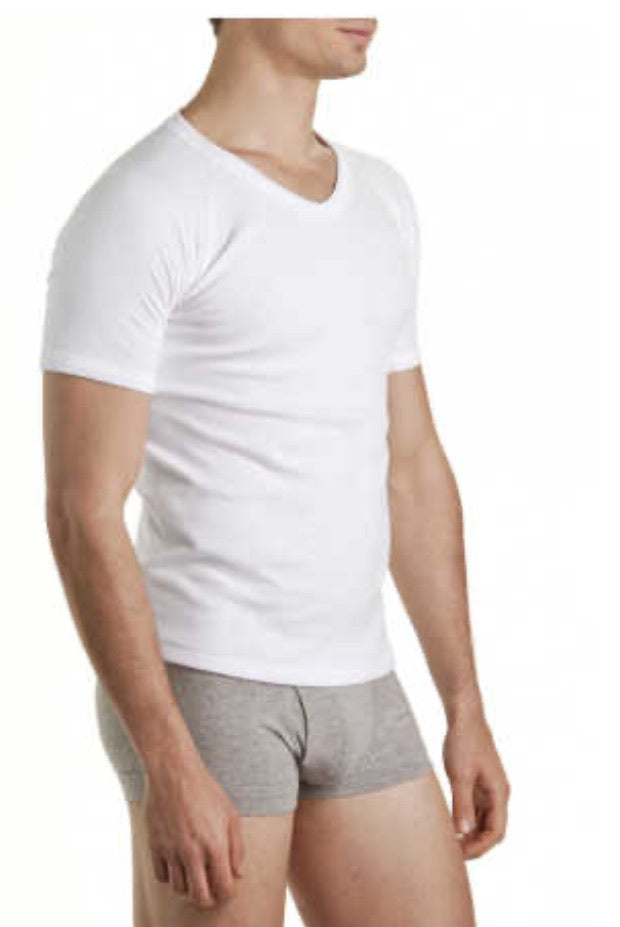 Bonds Mens Raglan Crew Neck Tee White