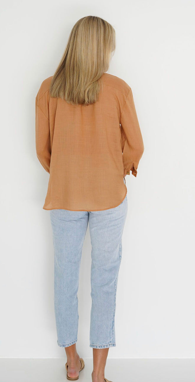 Humidity Grace Shirt in Spice