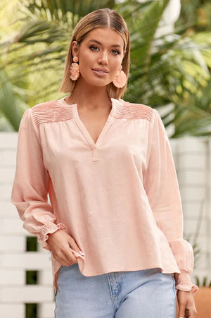 Adorne Jessica Cotton Top