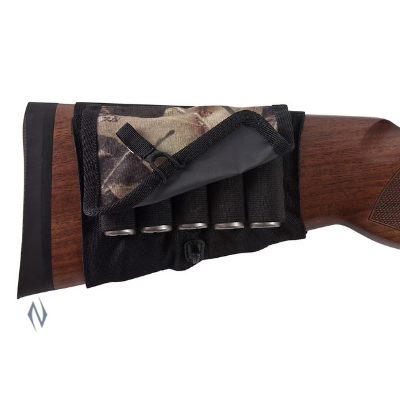 Allen Shotgun Buttstock camo shellholder with flap