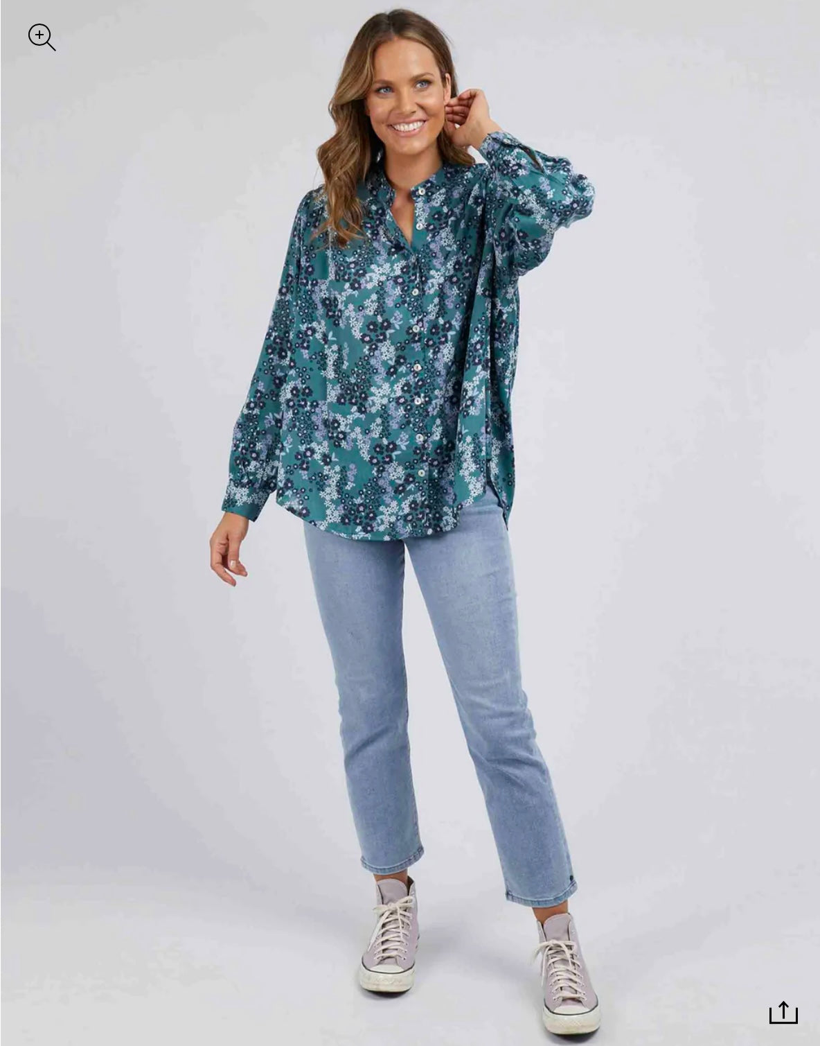 Elm Ladies Jasmine Floral Blouse