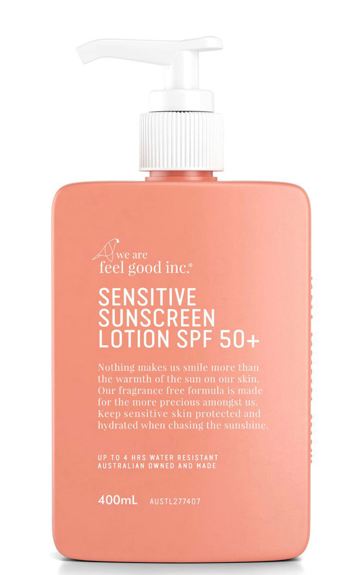 We Are Feel Good Inc Sensitive Sunscreen Lotion SPF 50+