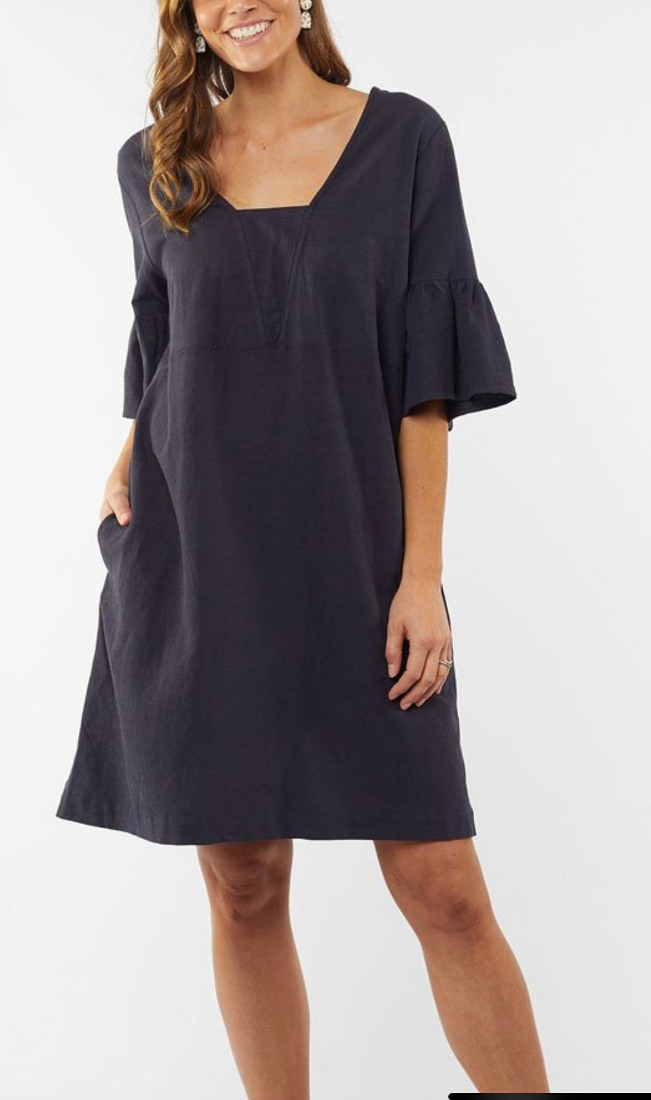 Elm Ladies Ellie Dress in Navy