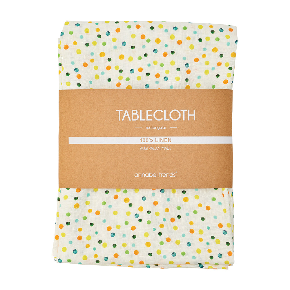 Annabel Trends Linen Tablecloth