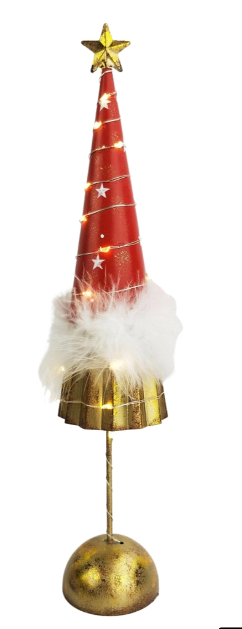 Metal Christmas Tree With Lights decorations