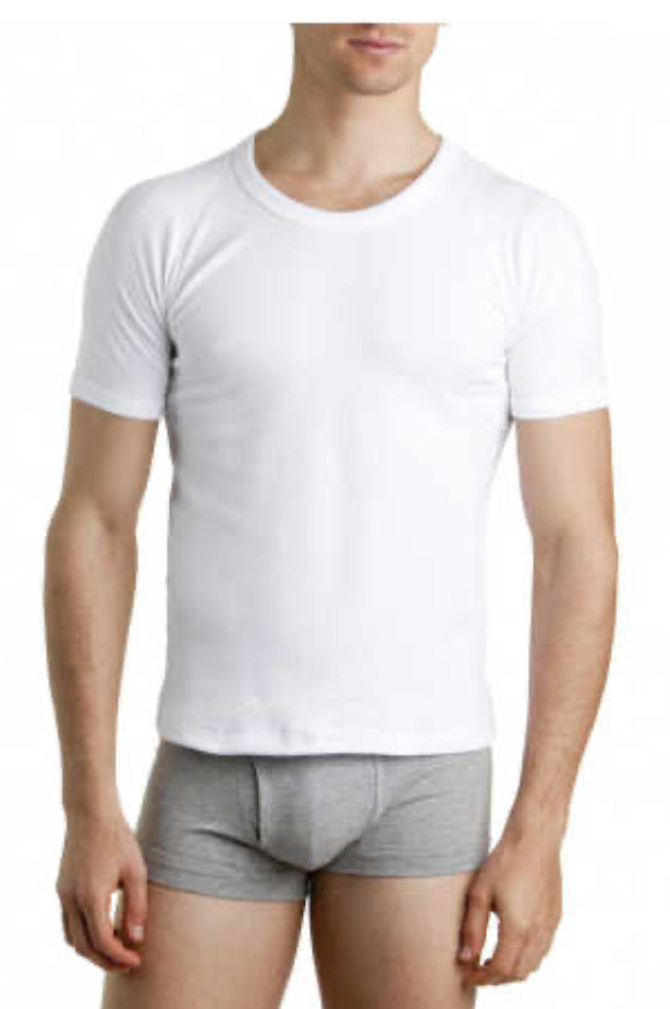 Bonds Mens Raglan Crew Neck Tee White