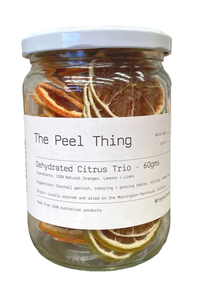 The Peel Thing Dehydrated Citrus Trio 60gms