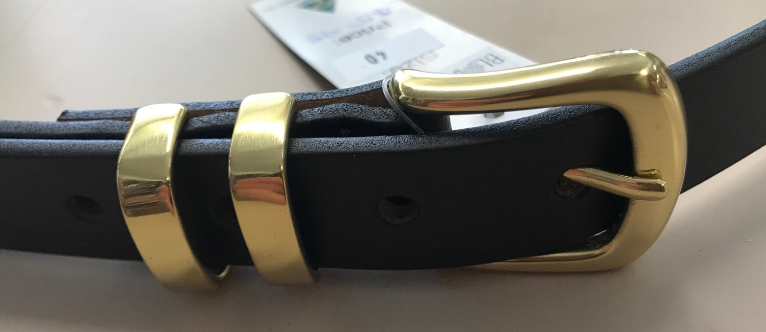 Boss Cocky Ladies Muster Double Loop Brown Leather Belt