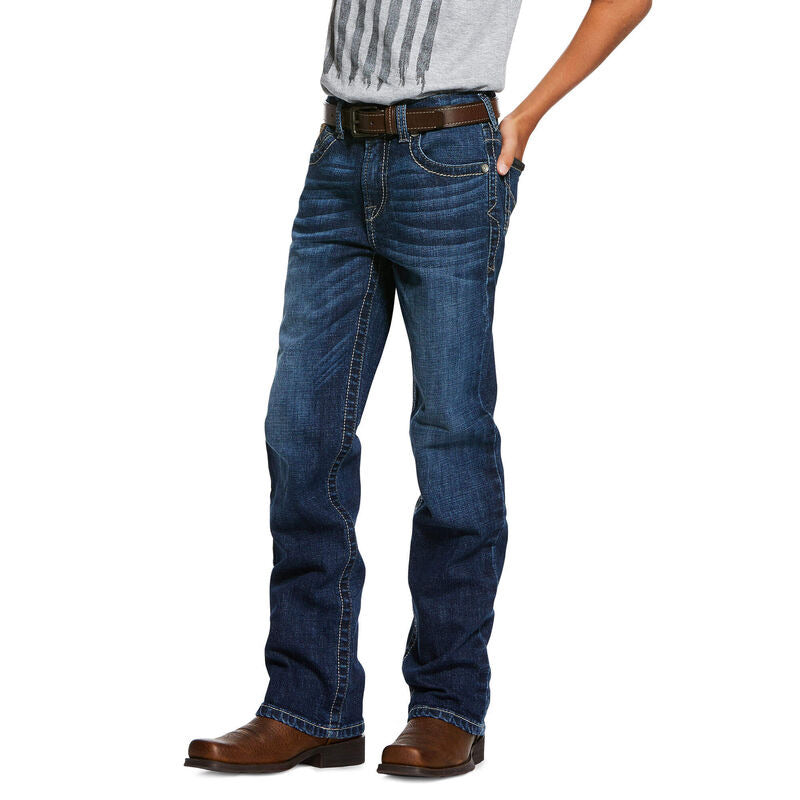 Ariat Boys B4 Robbie Boot Cut Jeans