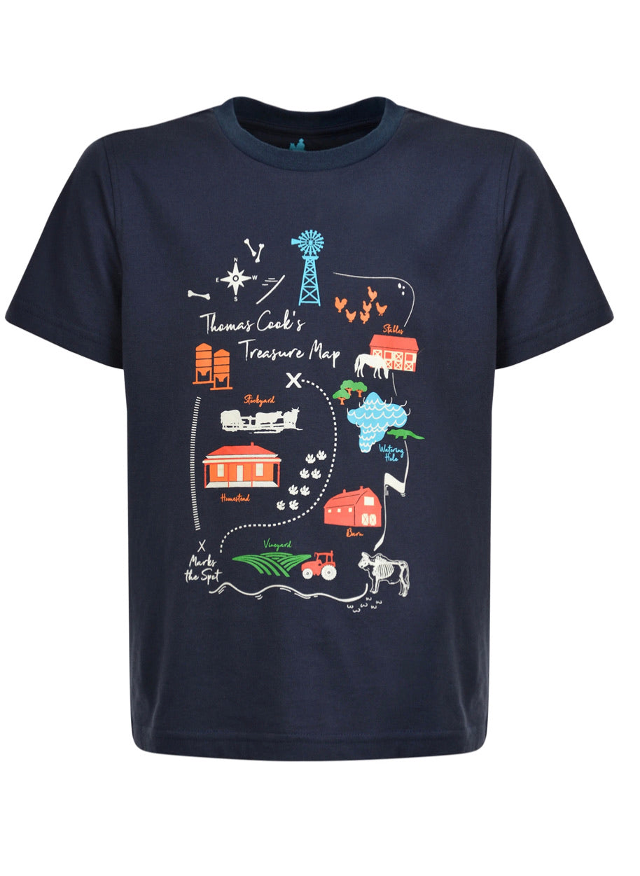 Thomas Cook Boys Treasure Hunt Glow In The Dark PJ’s